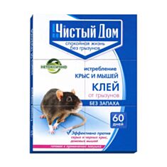 Клей-пастка від гризунів Чистий Дім 15 г 12,7*17 см - фото