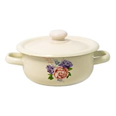 Каструля з кришкою Idilia Піон I1608-2 1,5 л молочна - фото