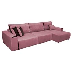 Диван кутовий Тіффані рожевий - фото