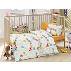 Комплект постельного белья Cotton Box Baby Ranforce CIK CIK Yellow 100*150 - фото