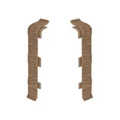 З’єднання для плінтуса Arbiton Indo70 11 дуб скелястий 2 шт - фото