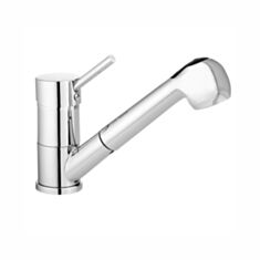 Смеситель для кухни с выдвижным изливом Deante Pero BOP 071M - фото