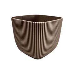 Горшок для цветов Karasu Mergan KRS-381 0,27 л коричневый - фото