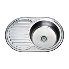 Кухонная мойка Platinum 7750 77*50*16 сатин - фото