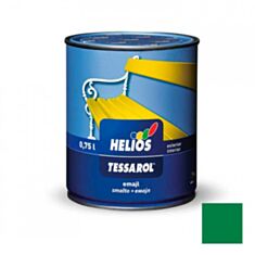 Емаль алкідна Helios Tessarol зелена 0,75 л - фото