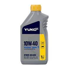 Олива моторна Yuko Super Gas 10W-40 API SM/CF 1 л  - фото