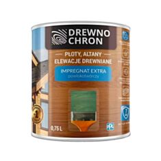 Пропитка для дерева Drewnochron Impregnat Extra плівкоутворююча зелений 0,75 л - фото