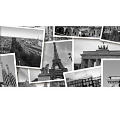 Плитка Golden Tile Absolute Collage №2 чорний Г2С421 30x60 - фото