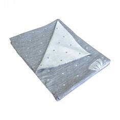 Плед дитячий Прованс Зайка 80*100 сірий - фото