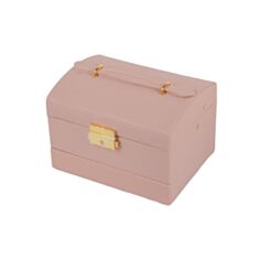 Скринька для прикрас Lefard 819-037-1 16*12*10,5 см рожева - фото