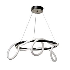 Люстра підвісна Berger 7006-PL-60 Black LED 60 Вт 4000K - фото