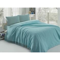 Плед Saheser вафелька Aqua 180 * 240 см - фото