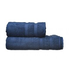 Рушник махровий SoundSleep Homely 653590749684 500 г/м2 70*140 см темно-синій - фото