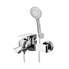 Смеситель для ванны Rubineta Modena-10/K MD10K08 с душевым комплектом - фото