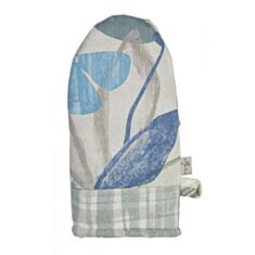 Рукавиця кухонна Прованс Блакитні квіти - фото