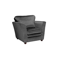 Крісло Малага темно-сірий - фото