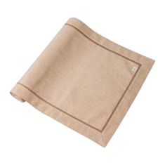 Дорожка Прованс Корица Мокко с двойным кантом 40*140 см - фото