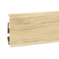 Плінтус Korner EVO 70 015 горіх модерн 70*20,7*2500 мм - фото