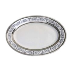 Блюдо овальне Cmielow Ivonne E-072 36 см - фото