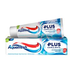 Зубная паста Aquafresh Plus Visible White 75 мл - фото