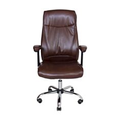 Крісло офісне Richman Альваро коричневе - фото