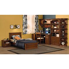 Дитяче ліжко Merx Франческа ФР1909 90*190 горіх 26003433 - фото