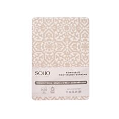Комплект постільної білизни Soho Grandeco Cream WY23-226-3-2 150*200 см - фото