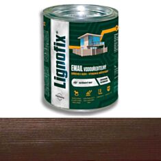 Емаль водорозчинна Lignofix Email кавова 0,75 л - фото