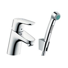 Смеситель для раковины Hansgrohe Focus E2 31926000 с гигиеническим душем - фото