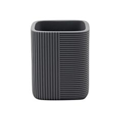 Стакан для зубных щеток Trento Eclipse Grey 66615 серый - фото