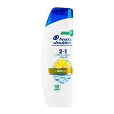 Шампунь-бальзам Head & Shoulders 2в1 Цитрусова свіжість 330 мл - фото