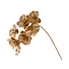 Искусственный цветок BonaDi Орхидеи 839-858 60 см матовое золото - фото