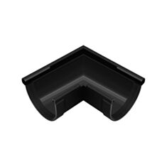 Кут ринви зовнішній Rainway 90° 90 мм графіт - фото