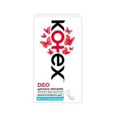 Прокладки щоденні гігієнічні Kotex Ultraslim Deo 20 шт - фото