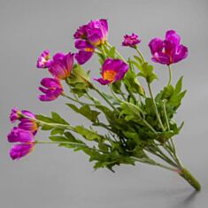 Штучна квітка Космея (букет) фіолетова 053F 30см - фото