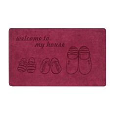 Килим Dariana My House шерсть 68*120 см червоний - фото