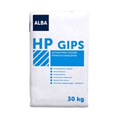 Штукатурка універсальна Альба HPGips СШВ гіпсова 30 кг - фото