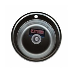 Кухонна мийка Platinum 510 51*51*17 см 0,6 мм сатин - фото