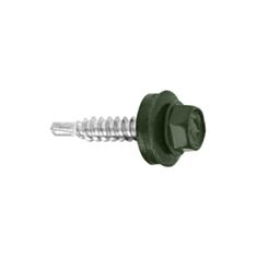 Саморез кровельный Wkret-Met RAL6020 4,8*35 мм 250 шт темно-зеленый - фото