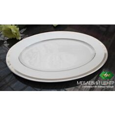 Блюдо овальне Cmielow Ivonne E328 33 см - фото