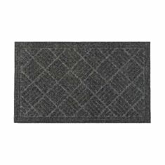 Коврик под дверь Multy Home Parquet 45*75 см темно-серый - фото