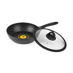 Сковорідка глибока з кришкою Ringel Zira RG-11006-28h 28 см - фото