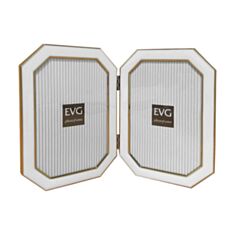 Фоторамка EVG Onix Double A20-246WH 25*17,4 см - фото