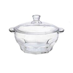 Кастрюля сервировочная стеклянная с крышкой Luminarc Granity P7659 2,5 л - фото