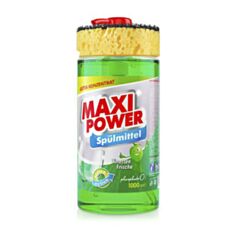 Средство для мытья посуды Maxi Power Лайм 1 л - фото