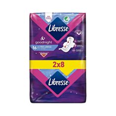 Прокладки гігієнічні Libresse Ultra Goodnight Large 16 шт - фото