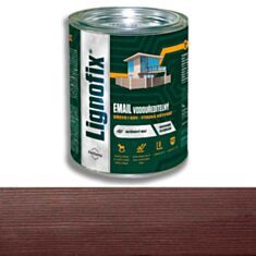 Емаль водорозчинна Lignofix Email шоколадна 2,5 л - фото