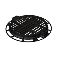 Дощоприймач чавунний Vodaland Хвиля DN600 B125 32158.10-35U 800 мм - фото