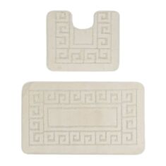 Набір килимків для ванної та туалету Maximus ETHNIC 2517 світло-бежевий - фото