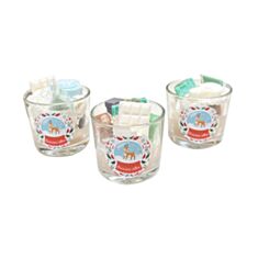 Свічка Maris святковий набір Зимова казка 6*6,5 см 1 шт - фото